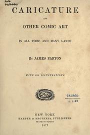 Cover of: Caricature and other comic art: in all times and many lands