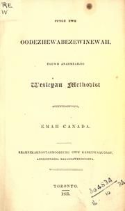 Cover of: Part of the discipline of the Wesleyan Methodist Church in Canada by Wesleyan Methodist Church in Canada