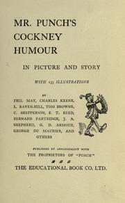 Cover of: Mr. Punch's Cockney humour, in picture and story