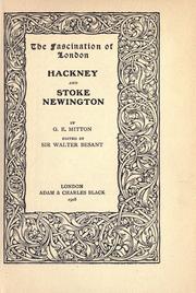 Hackney and Stoke Newington by Geraldine Edith Mitton