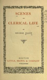 Cover of: Scenes of clerical life