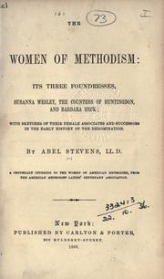 Cover of: The women of Methodism by Abel Stevens