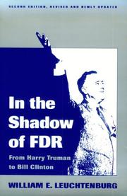Cover of: In the Shadow of F.D.R.: From Harry Truman to Bill Clinton