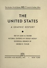 Cover of: The United States by Louis Morton Hacker