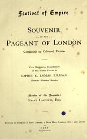 Cover of: Festival of empire by S. C. Lomas
