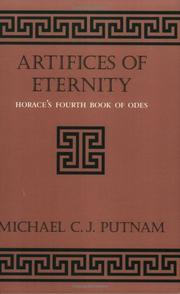 Artifices of eternity : Horace's fourth book of Odes