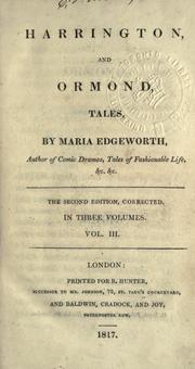 Cover of: Helen. by Maria Edgeworth