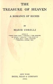 Cover of: The treasure of heaven by Marie Corelli