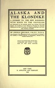 Cover of: Alaska and the Klondike