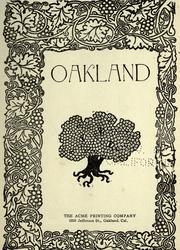 Cover of: Oakland by 