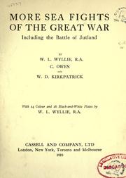 Cover of: More sea fights of the great war, including the battle of Jutland by William Lionel Wyllie
