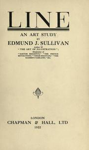 Cover of: Line by Edmund J. Sullivan