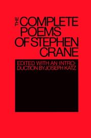 The complete poems of Stephen Crane