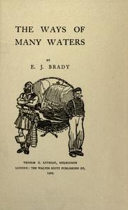 Cover of: The Ways of Many Waters