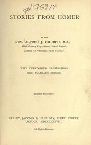 Cover of: Stories from Homer by Alfred John Church