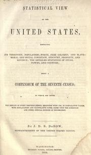 Statistical view of the United States by United States. Census Office.