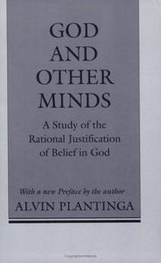 Cover of: God and other minds by Alvin Plantinga