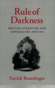 Cover of: Rule of darkness