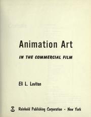 Cover of: Animation art in the commercial film