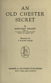 Cover of: An Old Chester secret