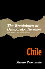 The Breakdown of Democratic Regimes by Arturo Valenzuela