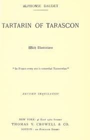 Cover of: Tartarin of Tarascon ... by Alphonse Daudet
