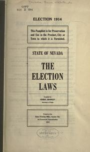 Cover of: The election laws.
