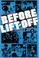 Cover of: Before lift-off