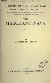 Cover of: The merchant navy. by Hurd, Archibald Sir