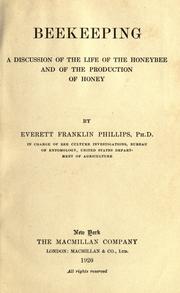 Cover of: Beekeeping by Everett Franklin Phillips