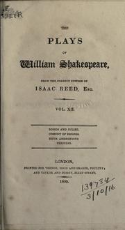 Cover of: The Plays of William Shakespeare by William Shakespeare