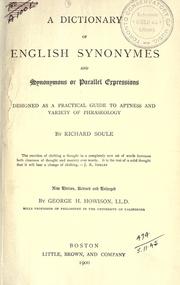 Cover of: A history of English prose rhythm.