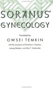 Cover of: Soranus' gynecology by Soranus