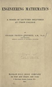 Engineering mathematics by Charles Proteus Steinmetz