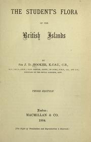 Cover of: The student's flora of the British Islands