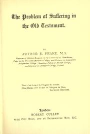 Cover of: The problem of suffering in the Old Testament