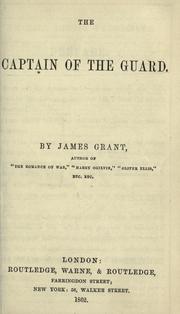 Cover of: The captain of the guard