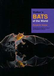 Cover of: Walker's bats of the world