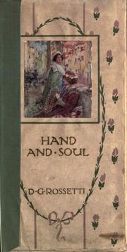Cover of: Hand and soul.