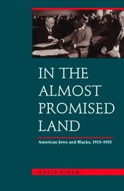 In the almost promised land : American Jews and blacks, 1915-1935