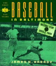 Baseball in Baltimore : the first 100 years