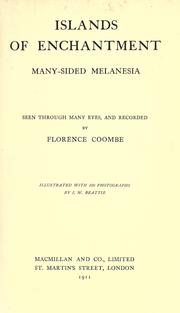 Cover of: Islands of enchantment by Florence Coombe