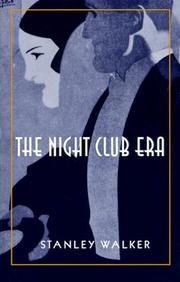 Cover of: The night club era