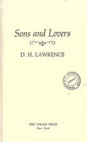 Cover of: Sons and lovers by David Herbert Lawrence