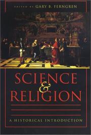 Cover of: Science and Religion by Gary B. Ferngren