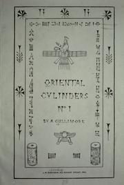 Cover of: Oriental cylinders.