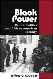 Cover of: Black power: radical politics and African American identity