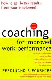 Cover of: Coaching for Improved Work Performance, Revised Edition
