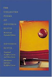The collected poems of Odysseus Elytis