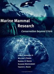 Marine mammal research : conservation beyond crisis